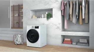 Whirlpool W6 W845WB BE Wasmachine 8 kg Wit