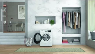 Whirlpool W6 W845WB BE Wasmachine 8 kg Wit