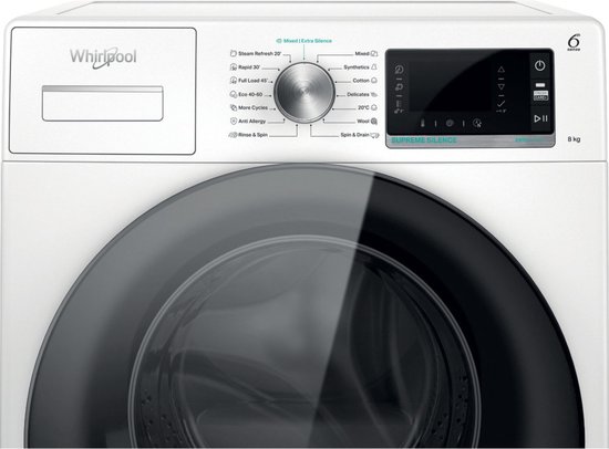 Whirlpool W6X W845WB EE Wasmachine 8 kg