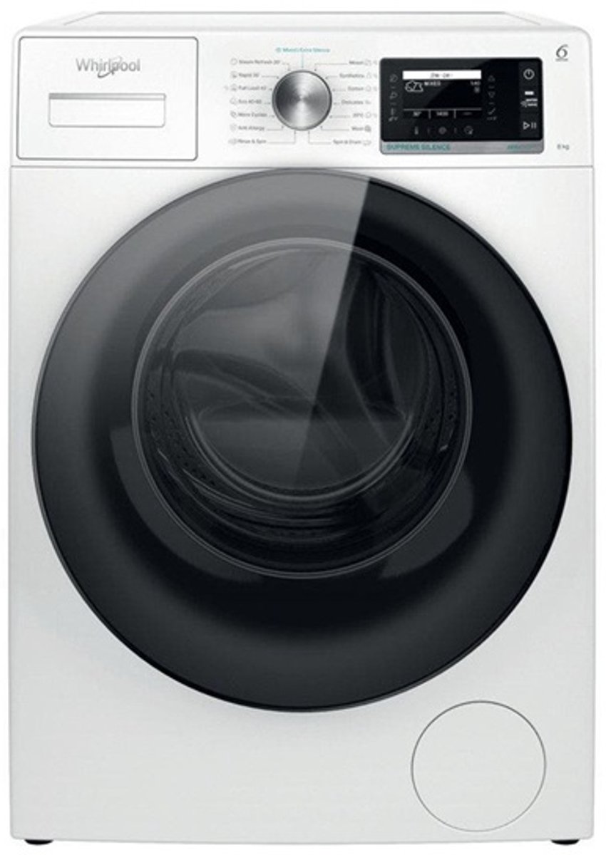 De Whirlpool W7X89 Silence EE wasmachine in één oogopslag